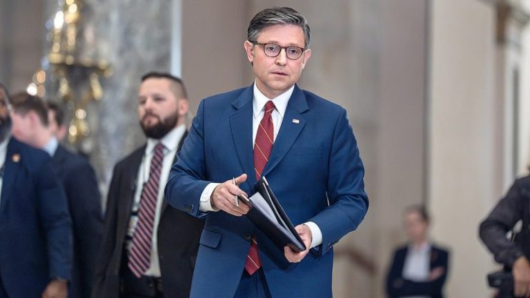 House GOP majority shrinks to just one vote as Johnson swears in new House Democrat